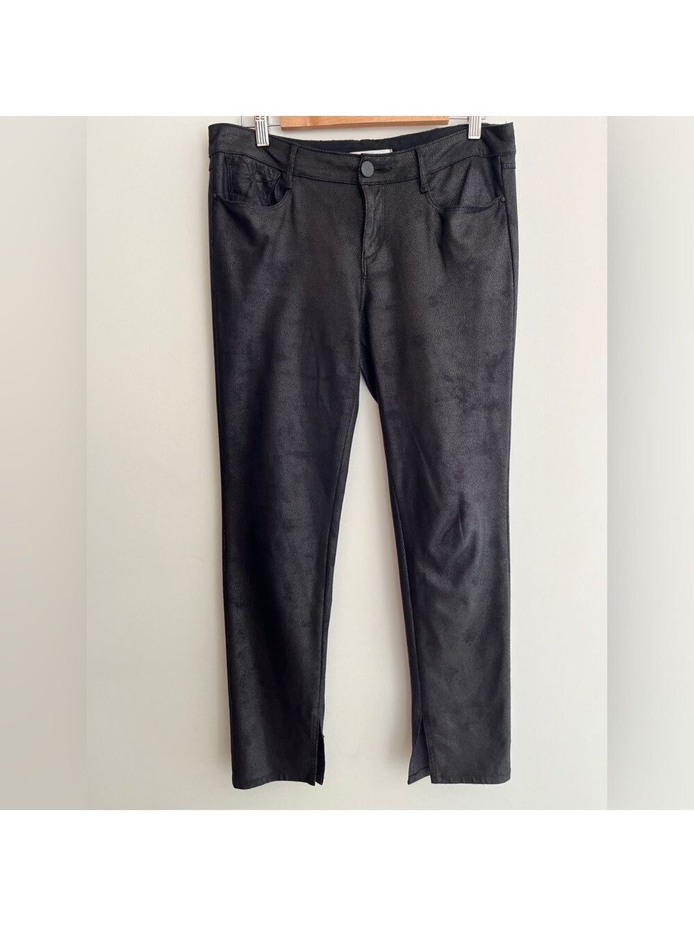 HABITUAL Clemence Hi Rise Skinny Metallic Char Animal Print Jeans Made USA